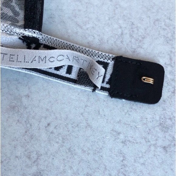 Stella McCartney Amelia Beaming Leopard Print Underwire Black Grey 34A - Picture 6 of 12